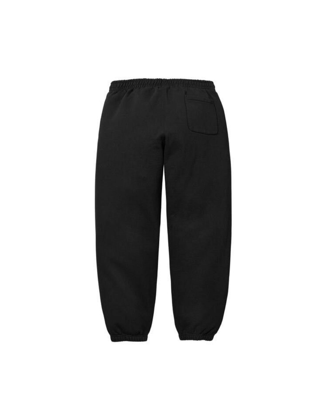Black Applique Supreme joggers