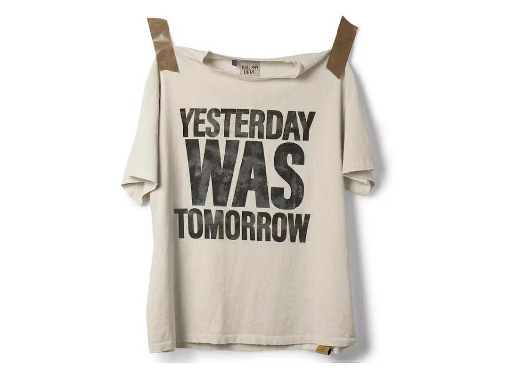YESTERDAY WAS TOMORROW Gallery Dept Shirt