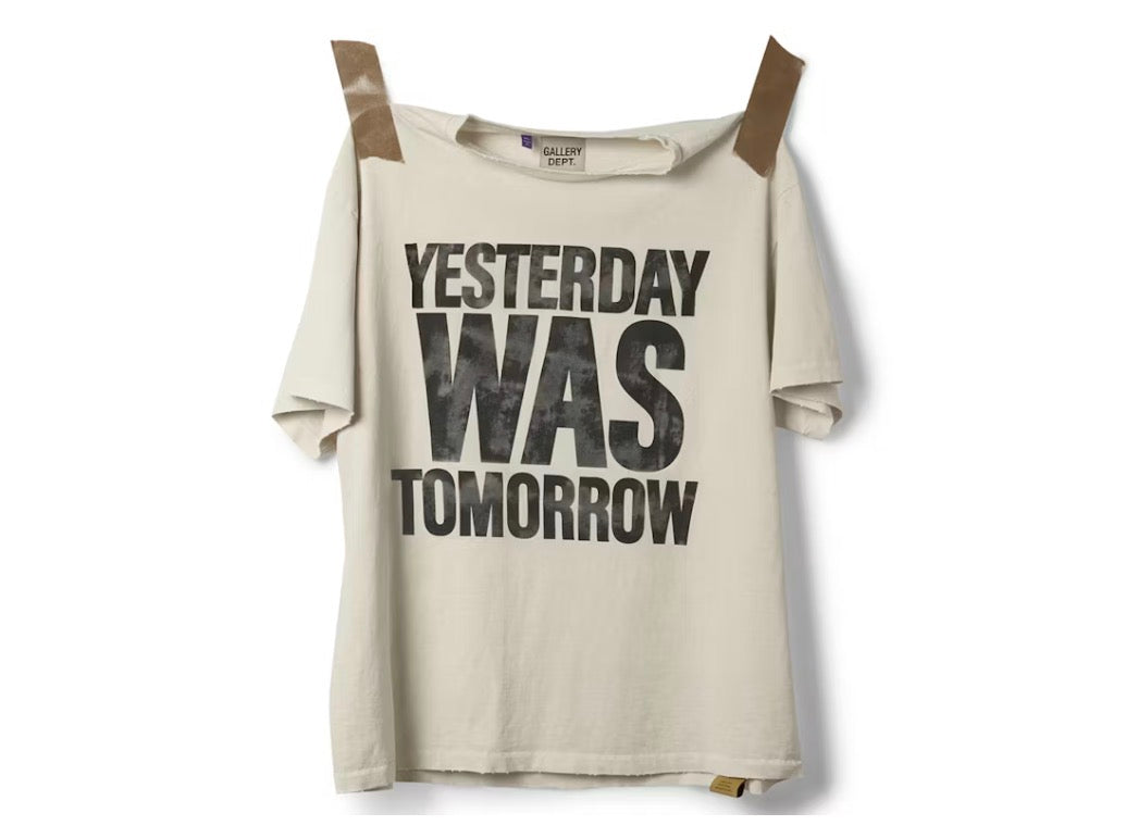 YESTERDAY WAS TOMORROW Gallery Dept Shirt